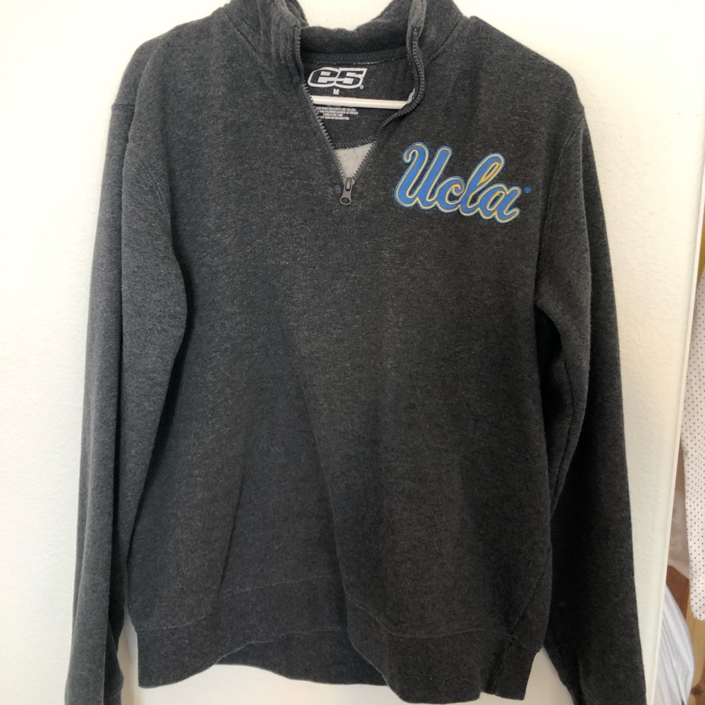 UCLA Gray QuarterZip
